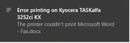 Print queue issues: Queue error status